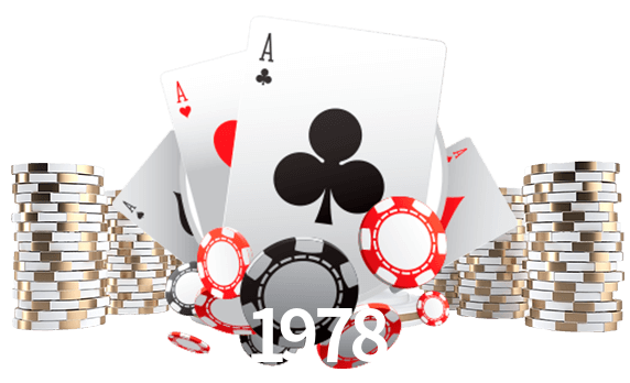 Jogue jogos de pôquer em 1978